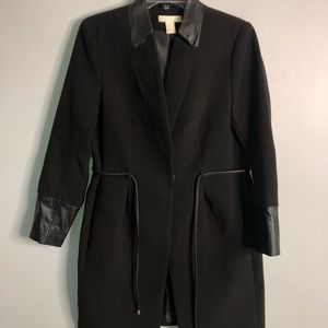 Black coat